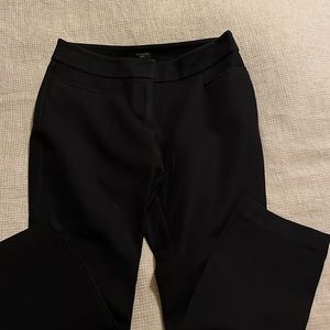 Ann Taylor factory black crop pants, size 2P
